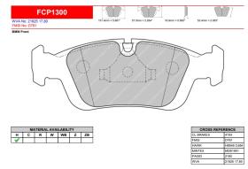 FERODO RACING FCP1300H - FERODO RACING