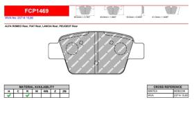 FERODO RACING FCP1469H - FERODO RACING