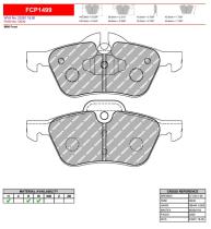 FERODO RACING FCP1499H - FERODO RACING