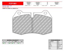 FERODO RACING FCP1561H - FERODO RACING