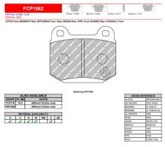 FERODO RACING FCP1562H - FERODO RACING