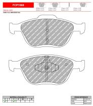 FERODO RACING FCP1568H - FERODO RACING