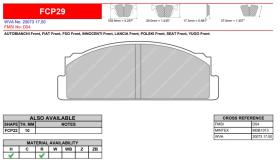 FERODO RACING FCP29H - FERODO RACING