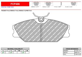 FERODO RACING FCP406H - FERODO RACING