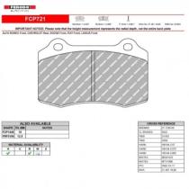 FERODO RACING FCP721R - FERODO RACING