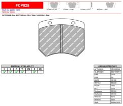 FERODO RACING FCP825H - FERODO RACING