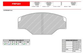 FERODO RACING FRP201R - FERODO RACING