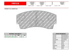 FERODO RACING FRP219H - FERODO RACING