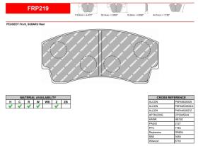 FERODO RACING FRP219R - FERODO RACING