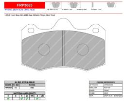 FERODO RACING FRP3083H - FERODO RACING