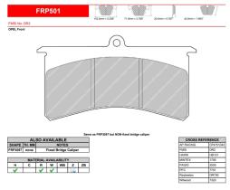 FERODO RACING FRP501R - FERODO RACING