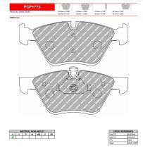 FERODO RACING FCP1773H - JGO PASTILLAS FRENO FERODO RACING