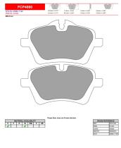 FERODO RACING FCP4080H - FERODO RACING