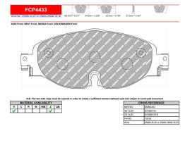 FERODO RACING FCP4433H - FERODO RACING