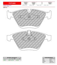 FERODO RACING FCP1628H - FERODO RACING