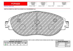 FERODO RACING FCP4425H - FERODO RACING