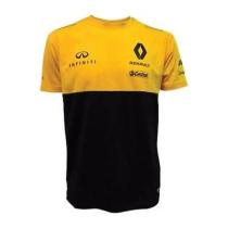 ORECA RSP17TSFREPL - CAMISETA CHICA RENAULT SPORT NEGRA/AMARILLA TALLA L