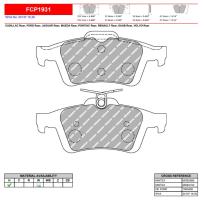 FERODO RACING FCP1931H - FERODO RACING