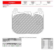 FERODO RACING FCP4611H - FERODO RACING