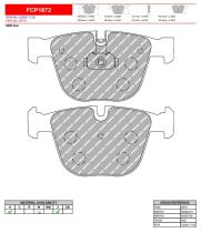 FERODO RACING FCP1672H - FERODO RACING