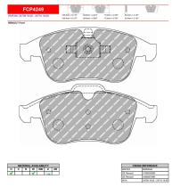 FERODO RACING FCP4249H - FERODO RACING