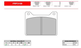 FERODO RACING FRP3108Z - FERODO RACING