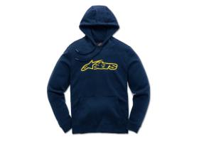 ALPINESTARS 1037531137050M - SUDADERA ALPINESTARS BLAZE FLEECE AZUL MARINO/AMARILLO T-M