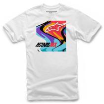 ALPINESTARS 12117200920L - CAMISETA ALPINESTARS SWIRLY TEE BLANCA T-L