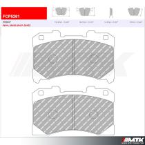 FERODO RACING FCP5261H - JGO PASTILLAS