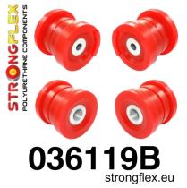 STRONGFLEX 036119B - KIT SILEMBLOCK TRASEROS BMW E46