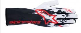 ALPINESTARS 3551724123 - ALPINESTARS TECH-1 K V3 GLOVES NEGRO/BLANCO/ROJO