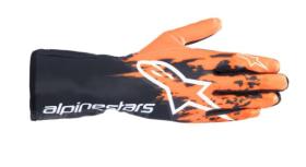 ALPINESTARS 3551724134 - ALPINESTARS TECH-1 K V3 GLOVES NEGRO/NARANJA