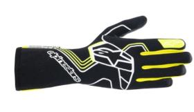 ALPINESTARS 3552024155 - ALPINESTARS TECH-1 RACE V4 GLOVES NEGRO/AMARILLO