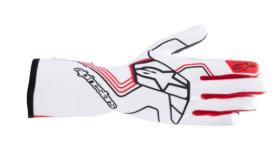 ALPINESTARS 355202423 - ALPINESTARS TECH-1 RACE V4 GLOVES BLANCO/ROJO