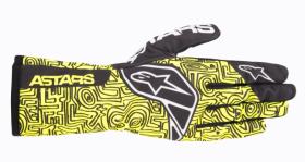 ALPINESTARS 355302355 - ALPINESTARS TECH-1 K RACE V2 VERTICAL GLOVES AMARILLO