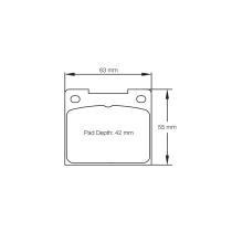 ORECA 3102RSL29 - JGO PASTILLAS FRENO PAGID