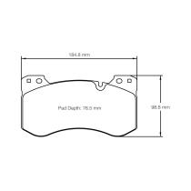 ORECA PFPA8302RSL29 - JGO PASTILLAS FRENO PAGID