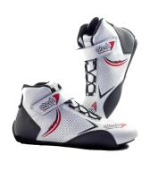 ATECH RACING ATS1B - ATECH RACING BOTAS FIA 8856-2018 BLANCO/NEGRO